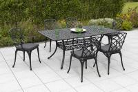 MX Gartenmöbel Rhodos Set 13tlg. Tisch 180x105cm
